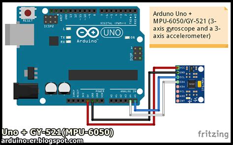 gy-521 mpu-6050|Arduino .